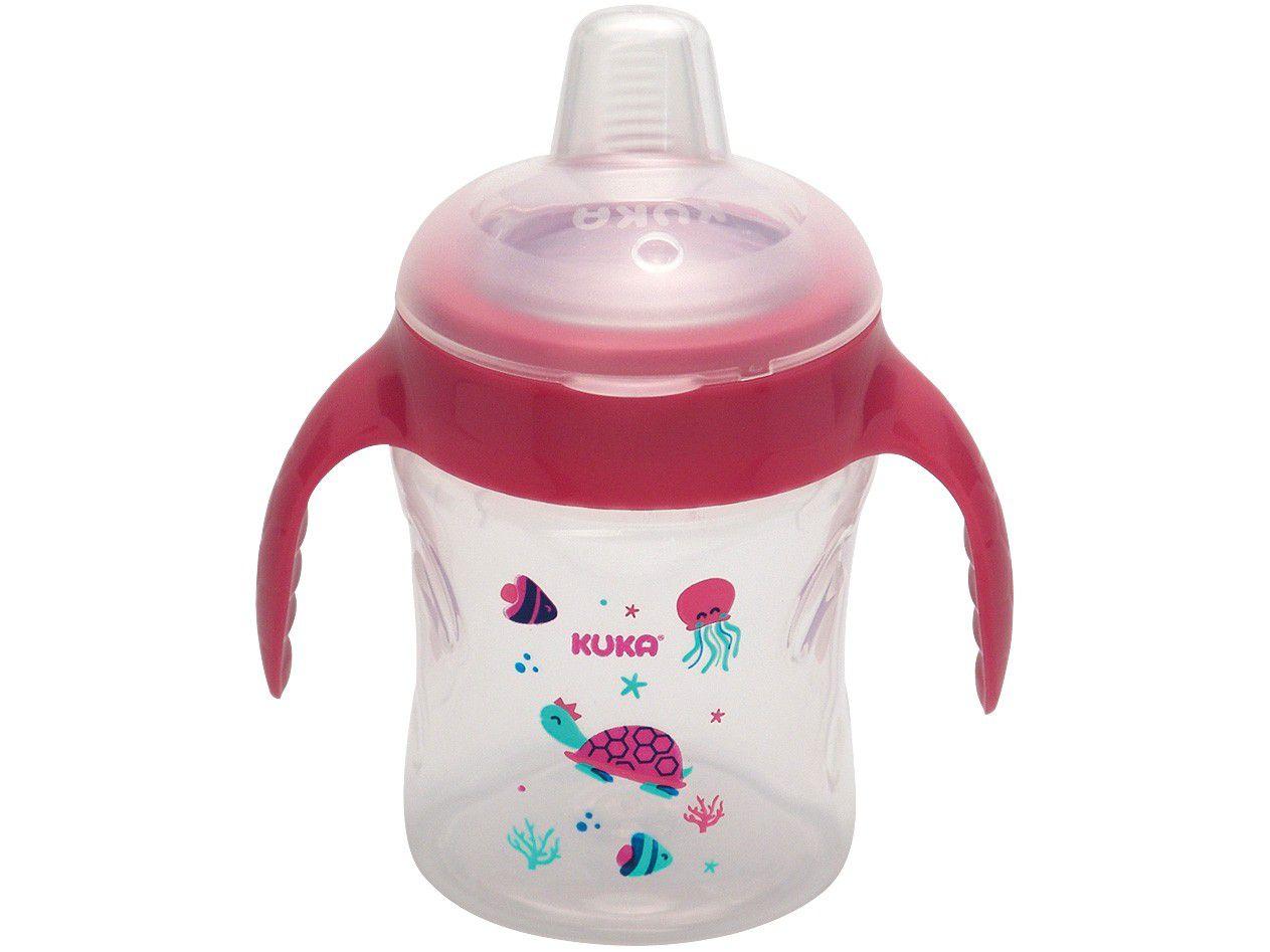 Copo Treinamento com Alça 200ml Kuka Decorado Fun