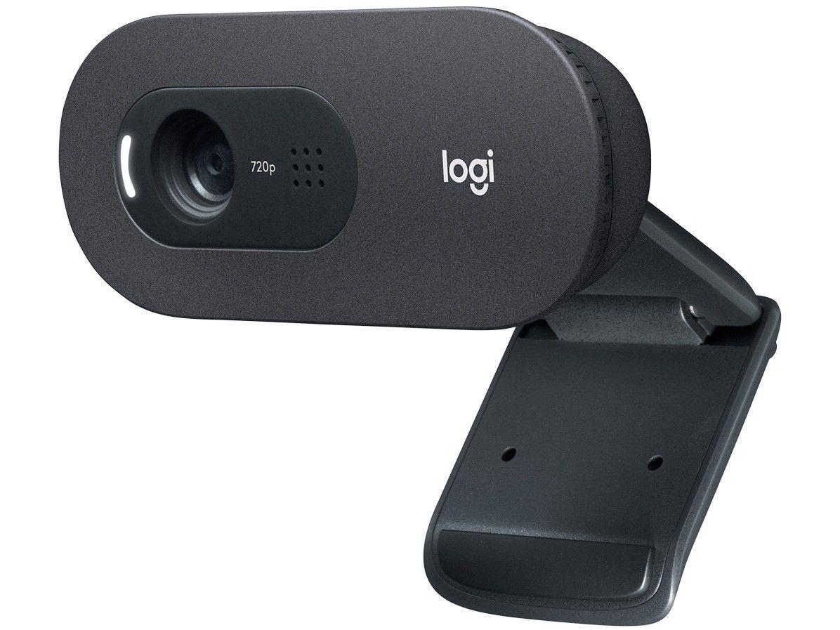 Webcam Logitech C505 HD com Microfone