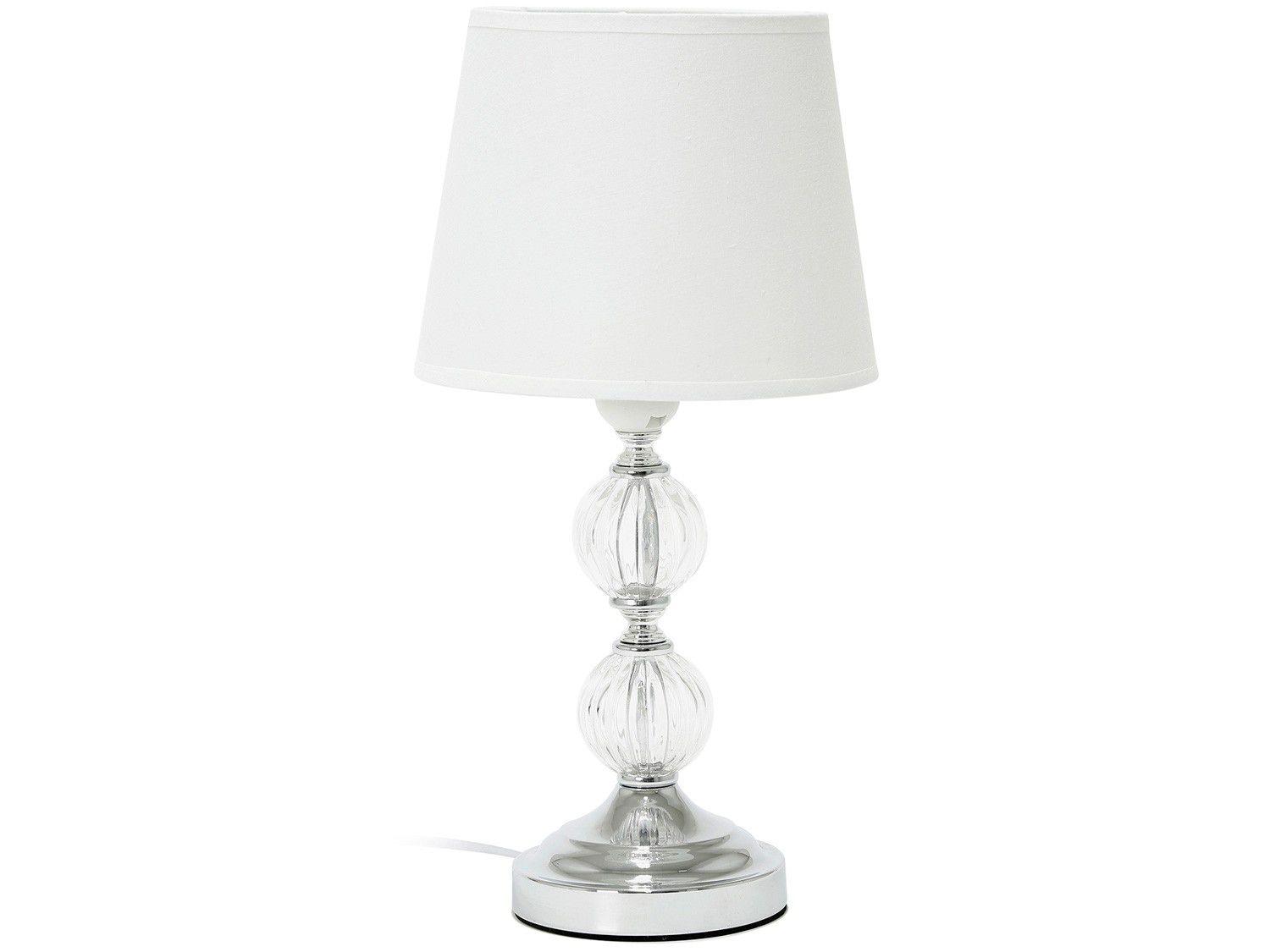 Abajur de Mesa Metal e Vidro Inova D186124