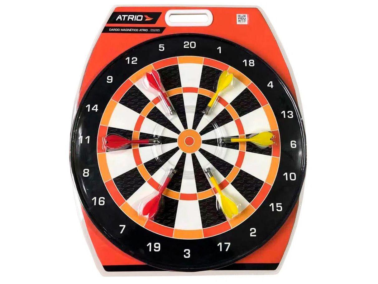 Jogo de Dardos Magnético 40,5cm Alvo com 6 Dardos - Atrio ES285