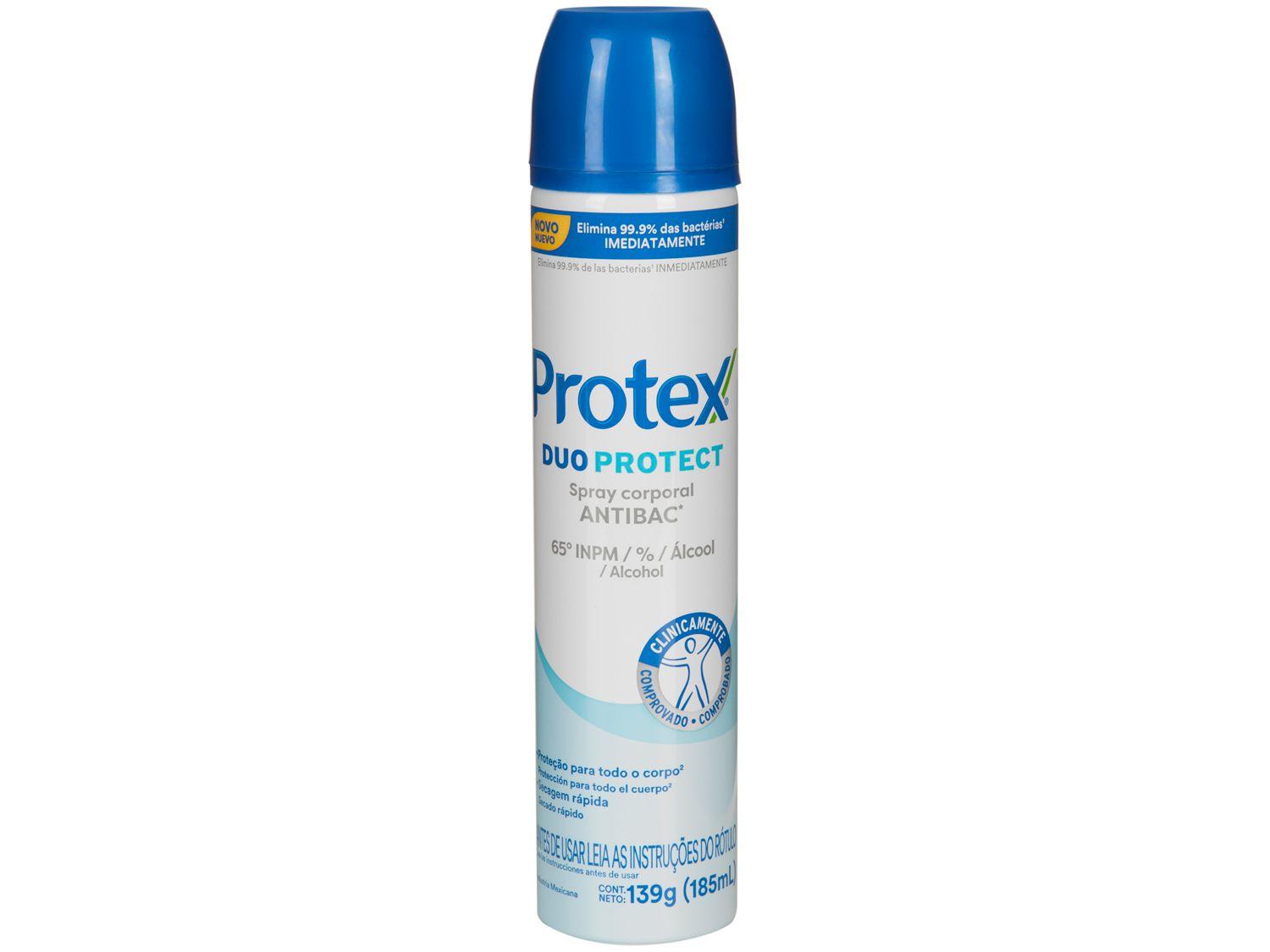 Spray Higienizador Corporal Protex Duo Protect - 185ml