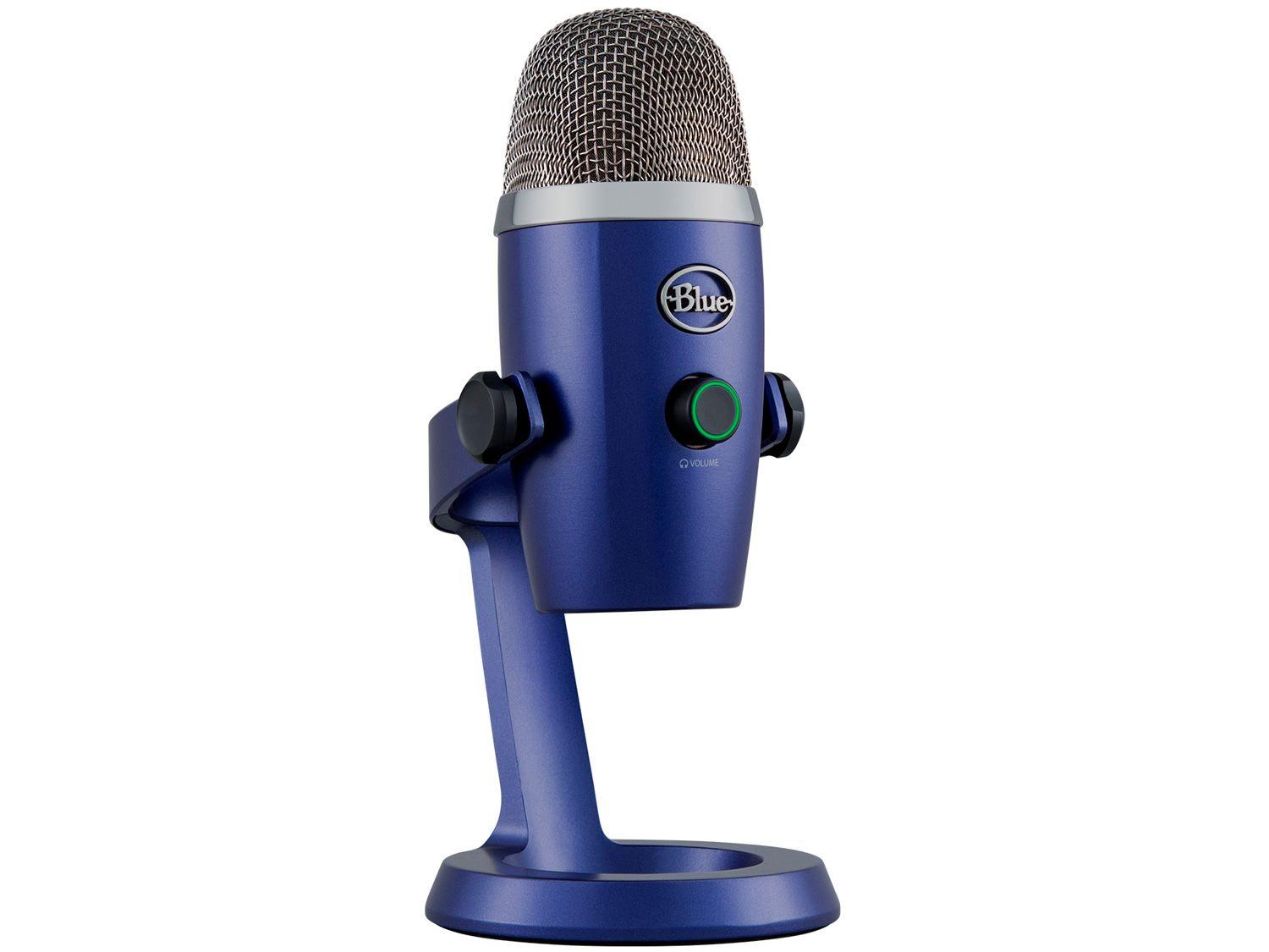 Microfone Condensador Streaming Blue - Yeti Nano USB