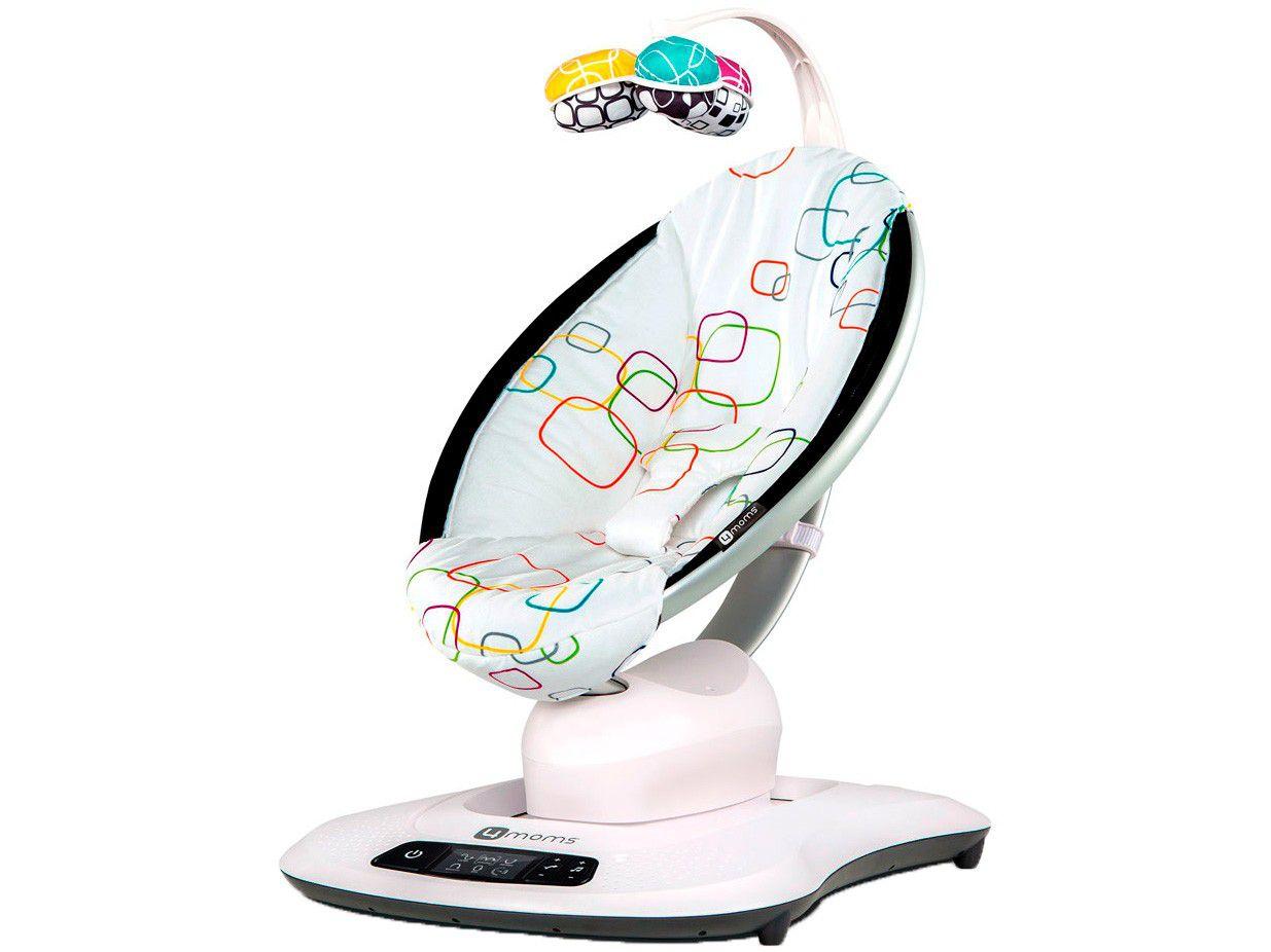 Cadeirinha de Descanso 4 Moms Automática - Reclinável MamaRoo 4.0 de 0 a 9kg