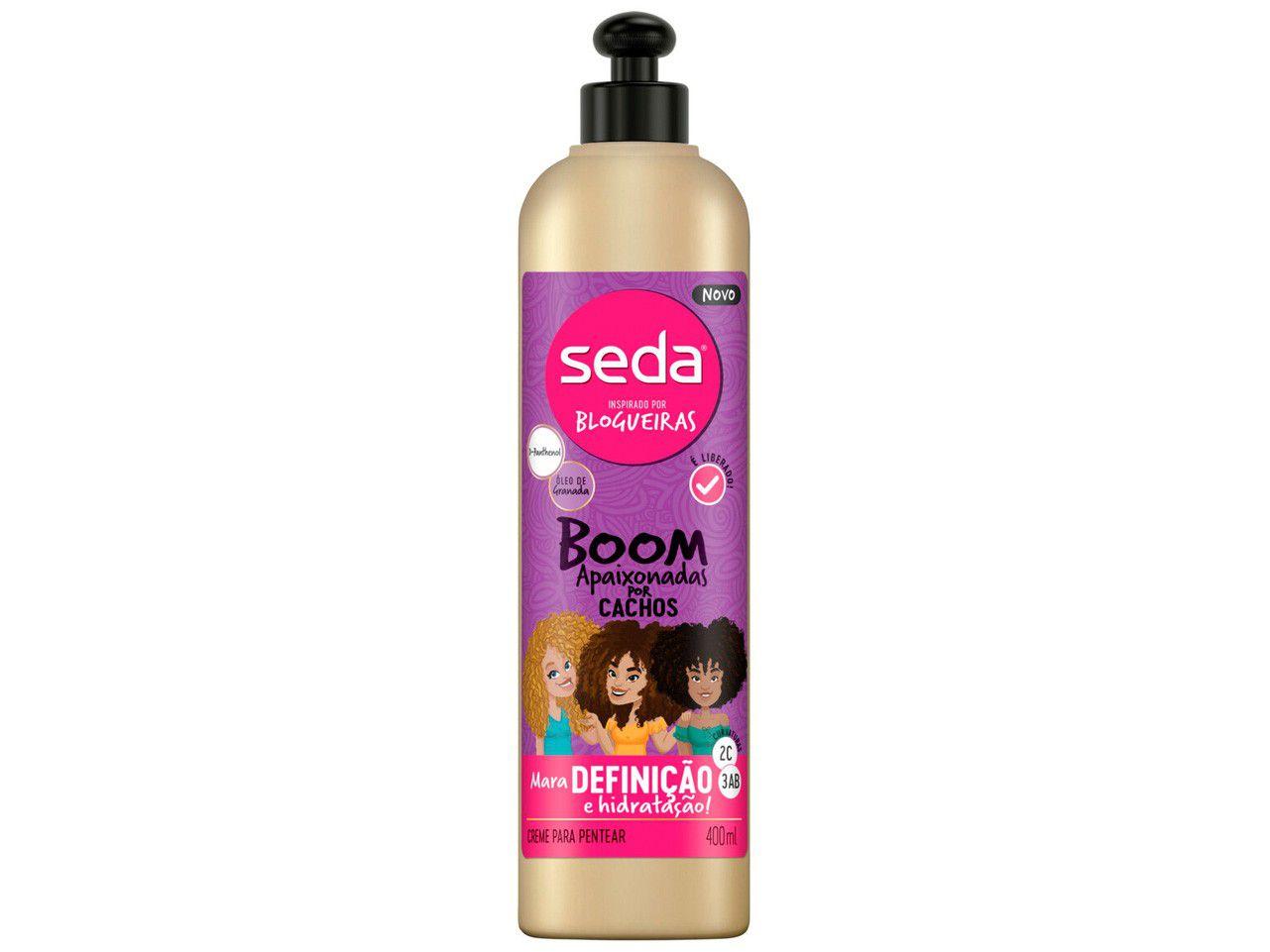 Creme de Pentear Seda Boom - Apaixonadas por Cachos 400ml