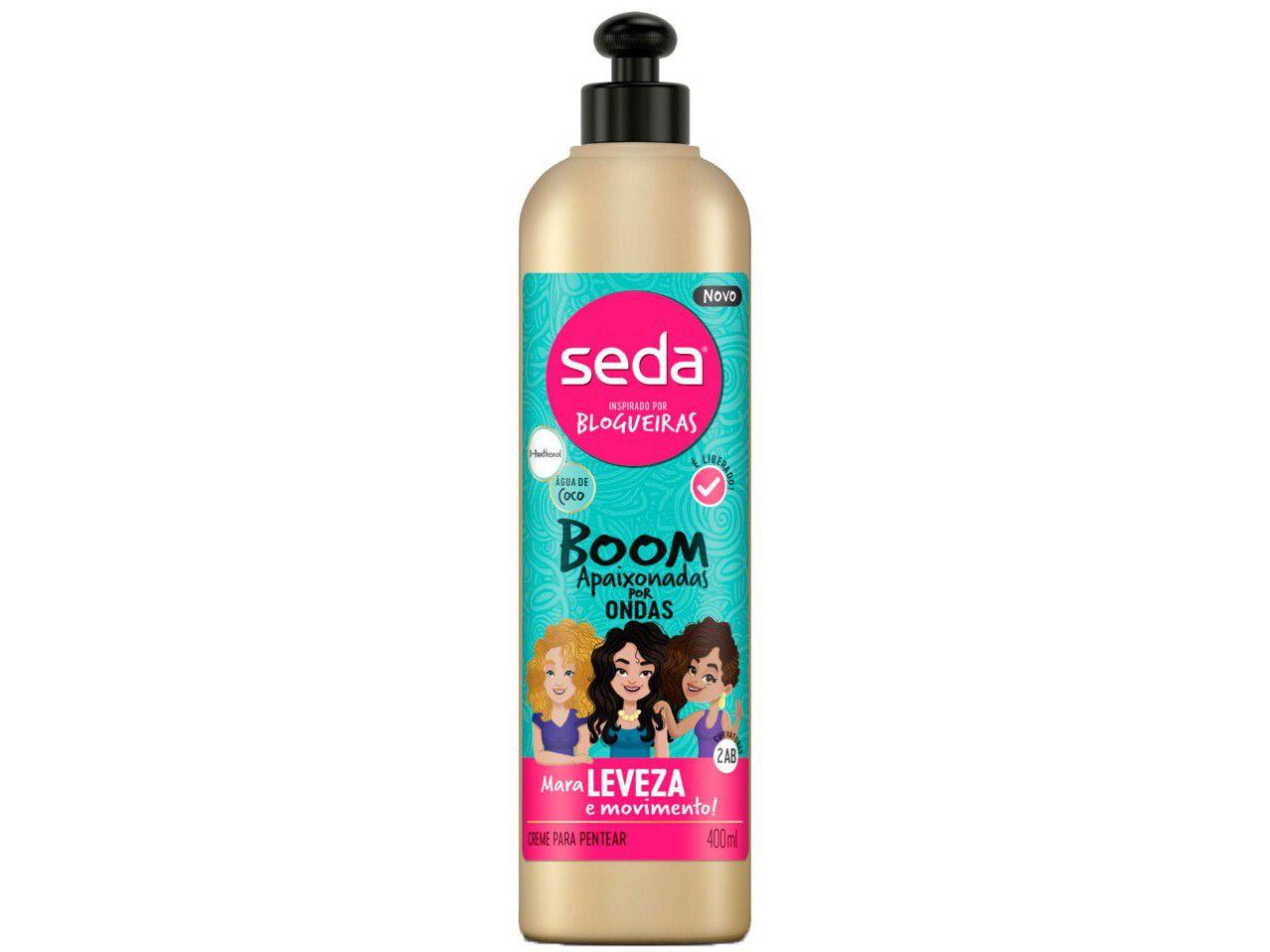 Creme de Pentear Seda Boom - Apaixonadas por Ondas 400ml