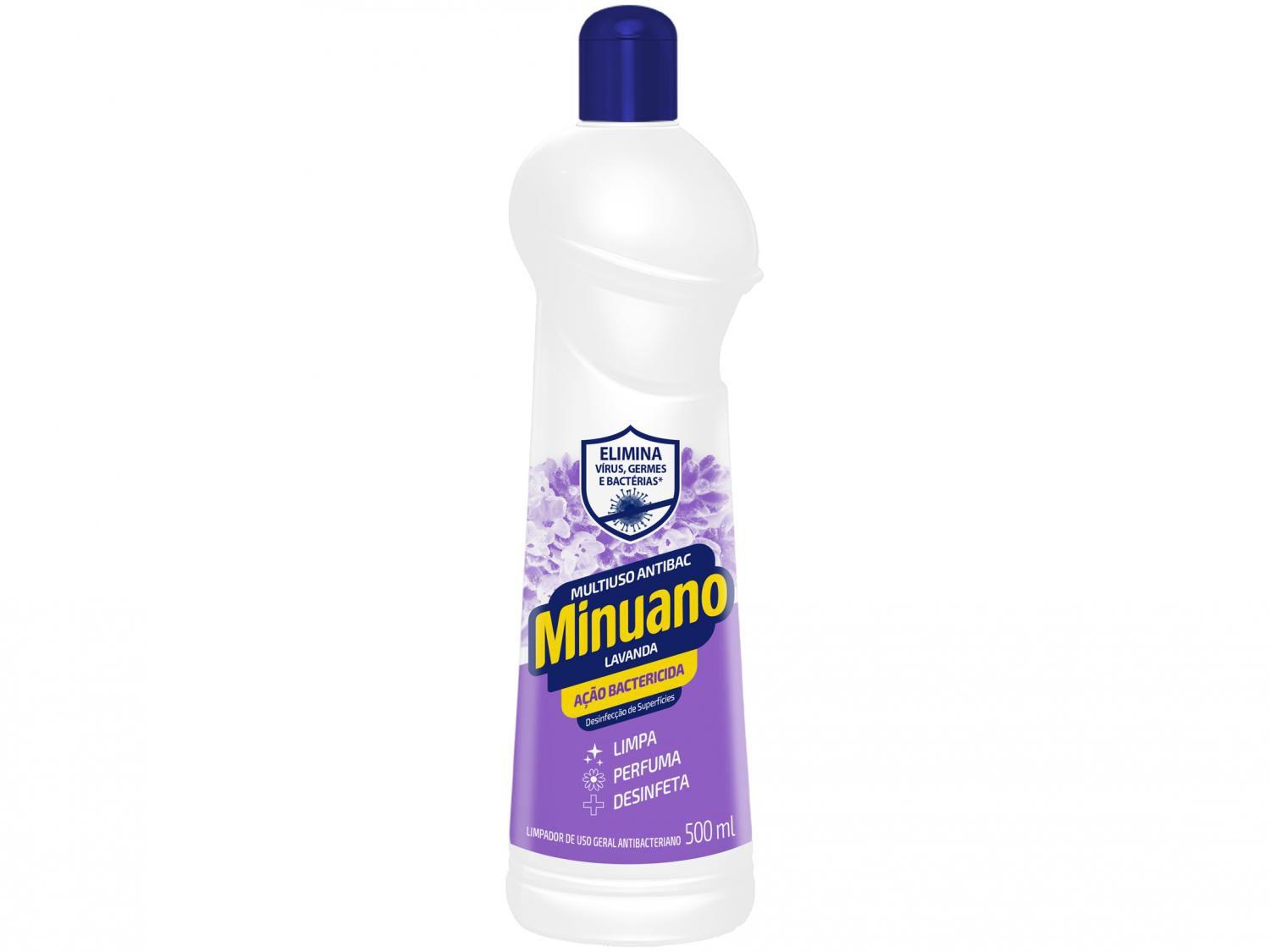 Limpador Multiuso Minuano Multiuso Antibac - Lavanda 500ml