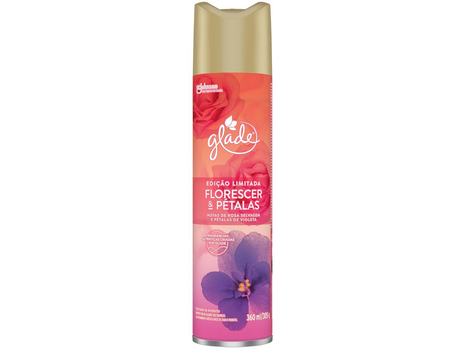 Odorizador de Ambiente Aerossol Glade - Florescer e Pétalas 360ml