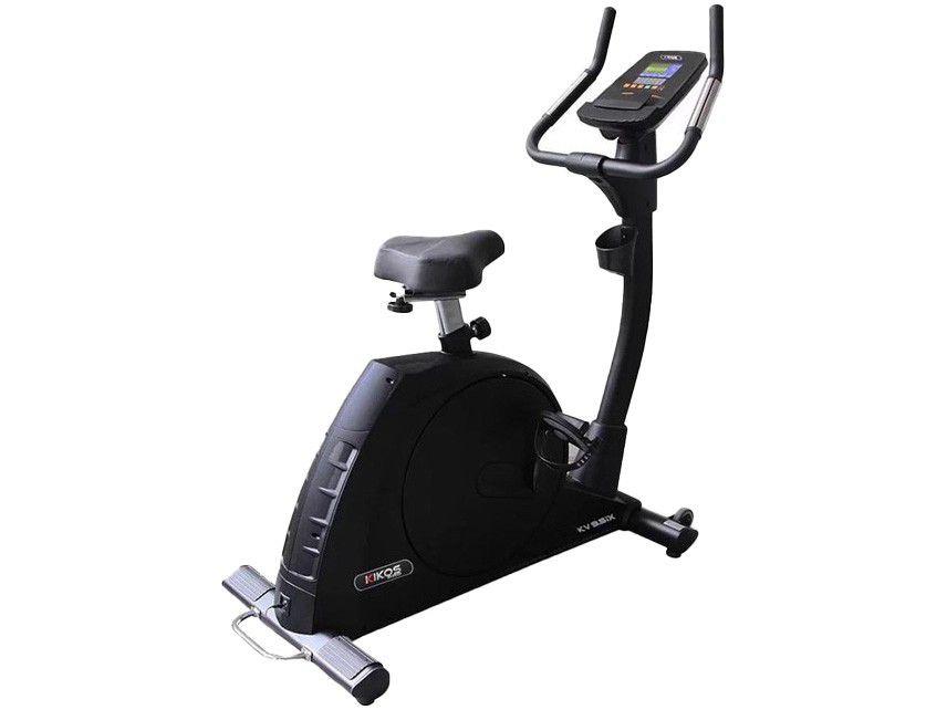 Bicicleta Ergométrica Kikos KV9.5ix Profissional - Magnética Portátil 7 Funções