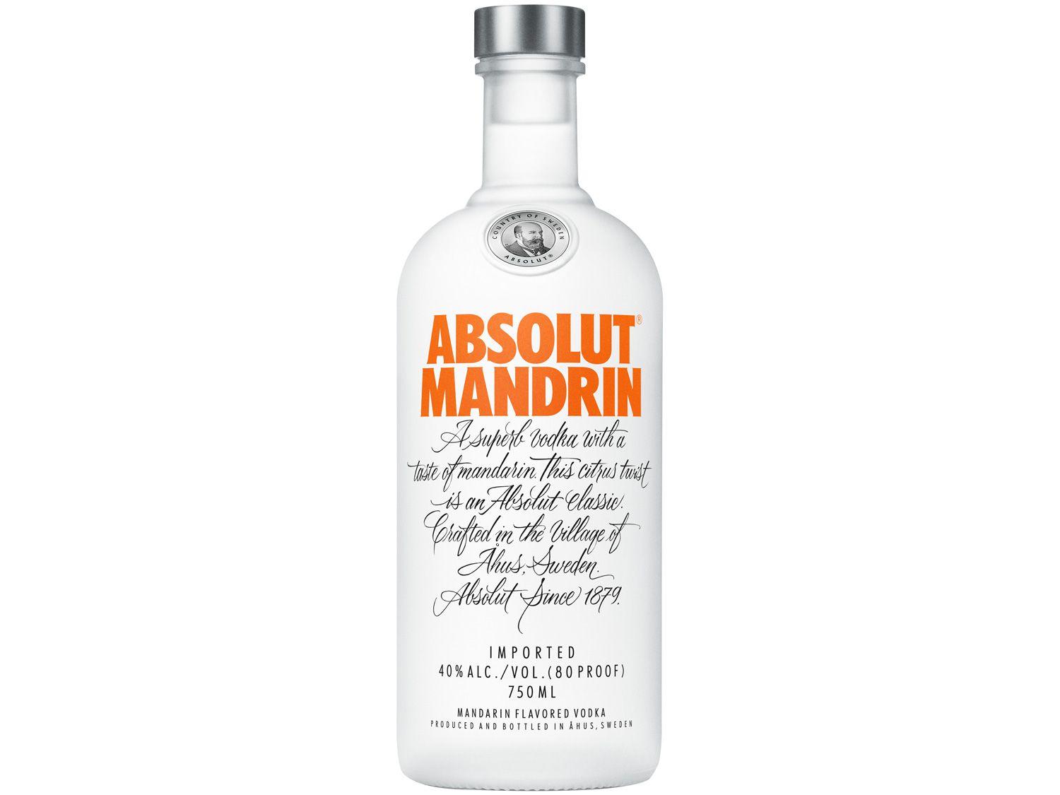 Vodka Absolut Tangerina Mandrin 750ml