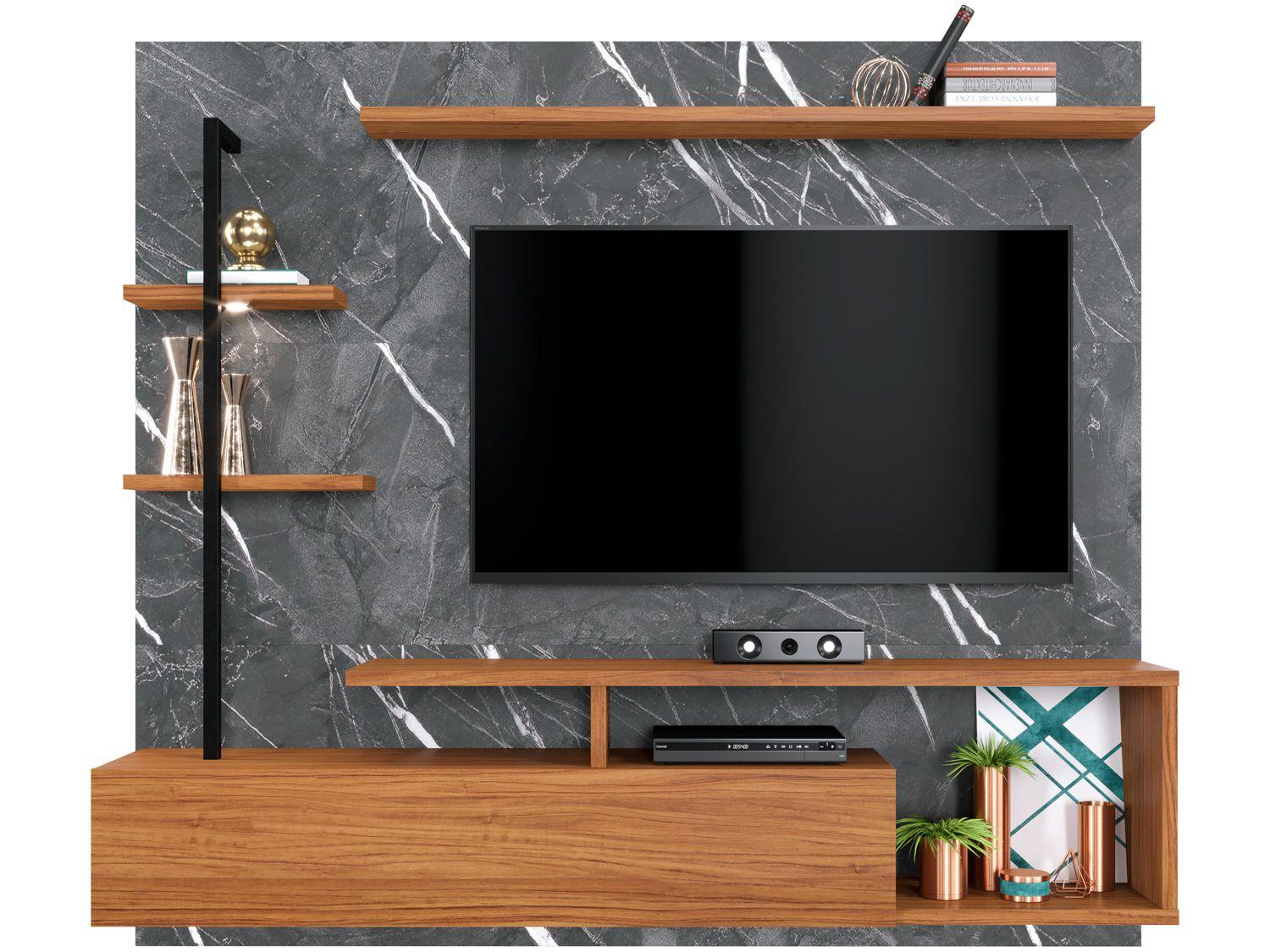 Estante Home Suspenso para TV até 58" 1 Porta - Colibri Maragogi