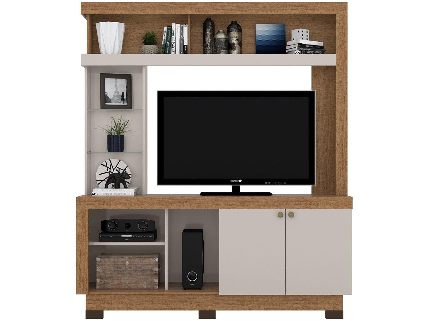 Estante Home para TV até 50" 2 Portas Colibri - Valença