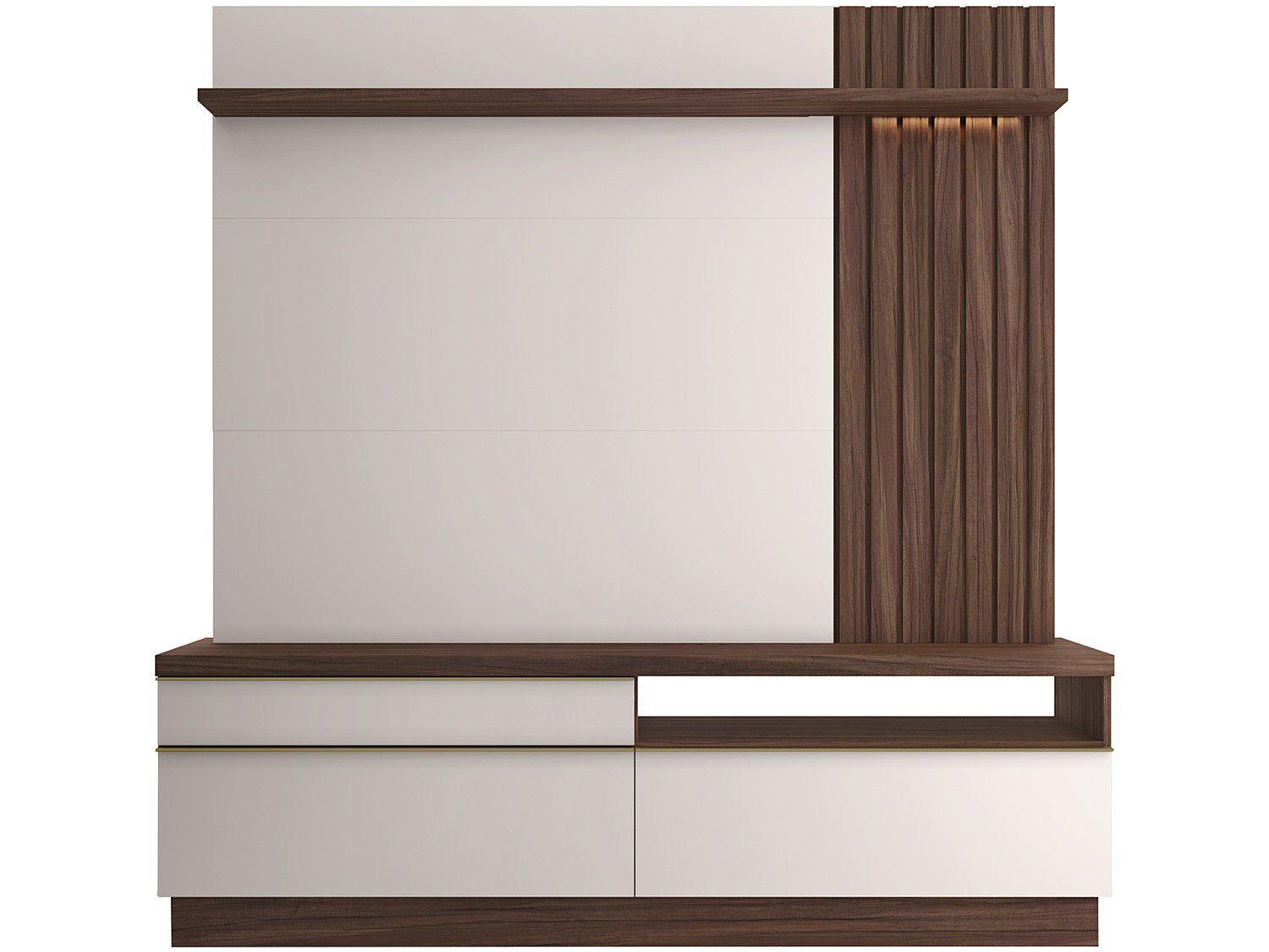 Estante Home para TV até 70" 2 Portas - 1 Gaveta Colibri Trancoso