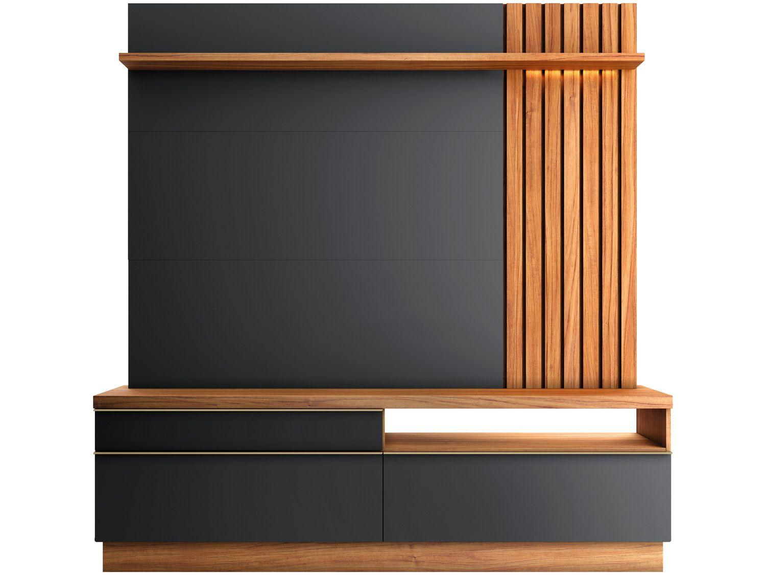 Estante Home para TV até 70" 2 Portas 1 Gaveta - Colibri Trancoso