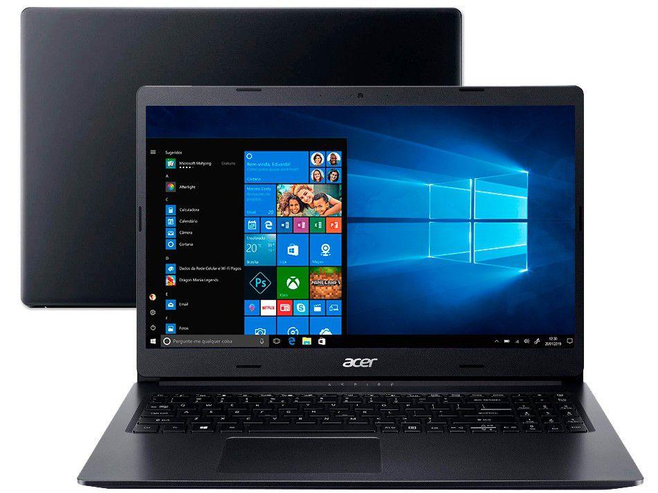 Notebook Acer Aspire 3 A315-23-R6DJ AMD Ryzen 3 - 8GB 1TB 15,6" LED Windows 10