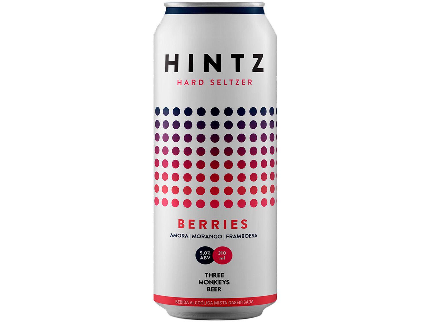 Bebida Mista Hintz Berries - Amora Morango e Framboesa 310ml