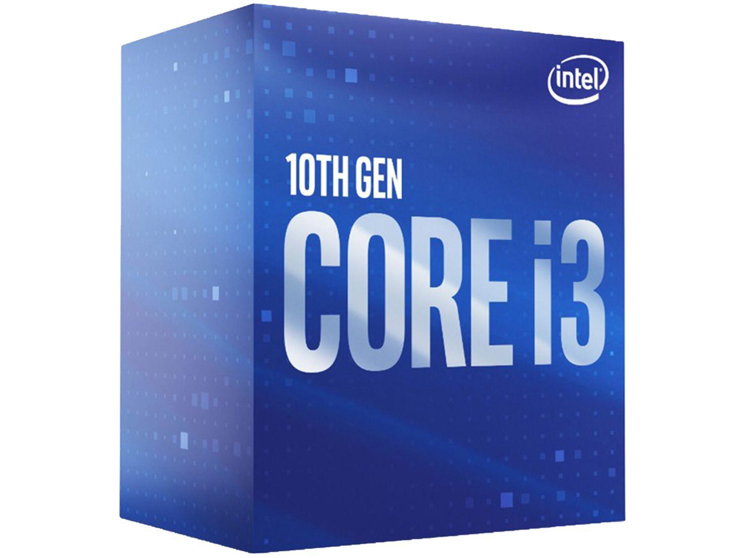 Processador Intel Core i3 10100F Comet Lake - 3.60GHz 4.30GHz Turbo 6MB