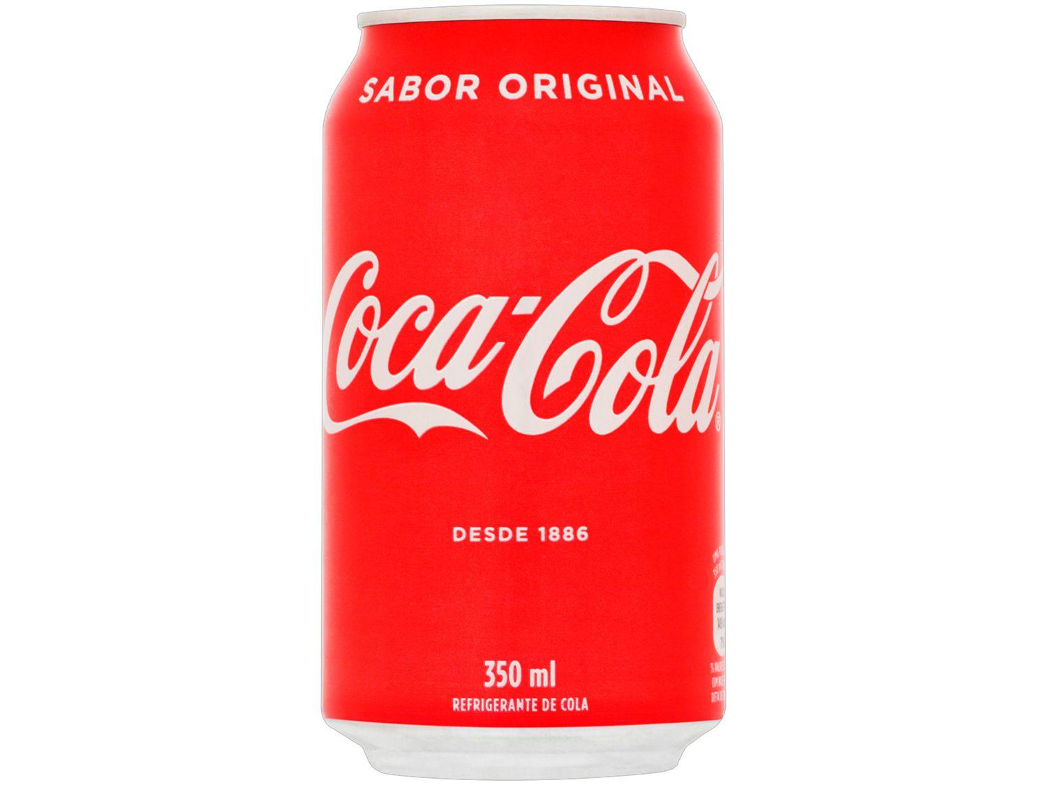 Refrigerante Lata Coca-Cola Original 350ml