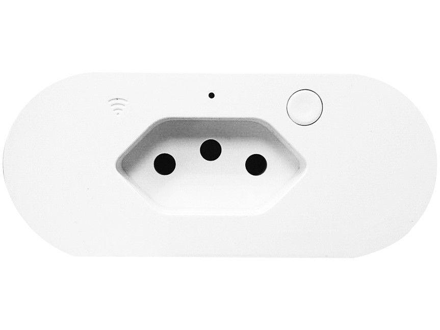 Adaptador de Tomada Inteligente 1 Saída 10A - Wi-Fi I2GO I2GWAL035