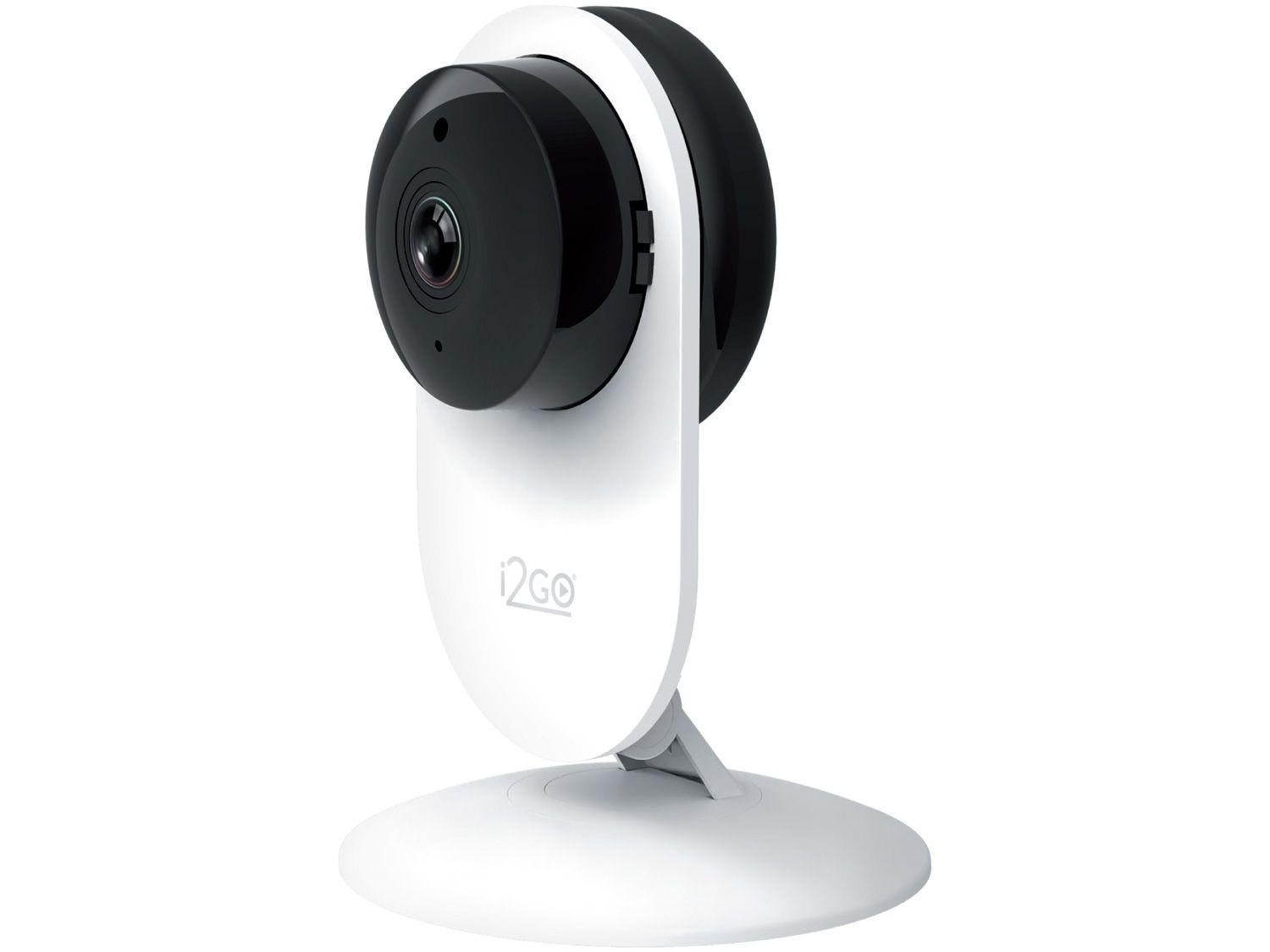 Câmera de Segurança Inteligente Wi-Fi I2GO - HD Visão Noturna I2GOTH738