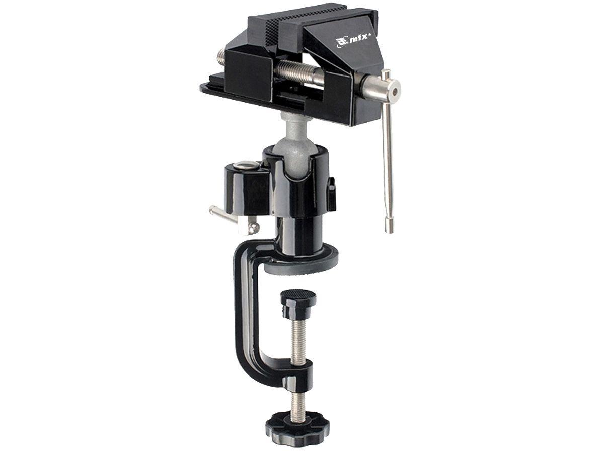 Mini Torno/Morsa de Bancada 2.1/2" - com Base Giratória MTX Multifuncional