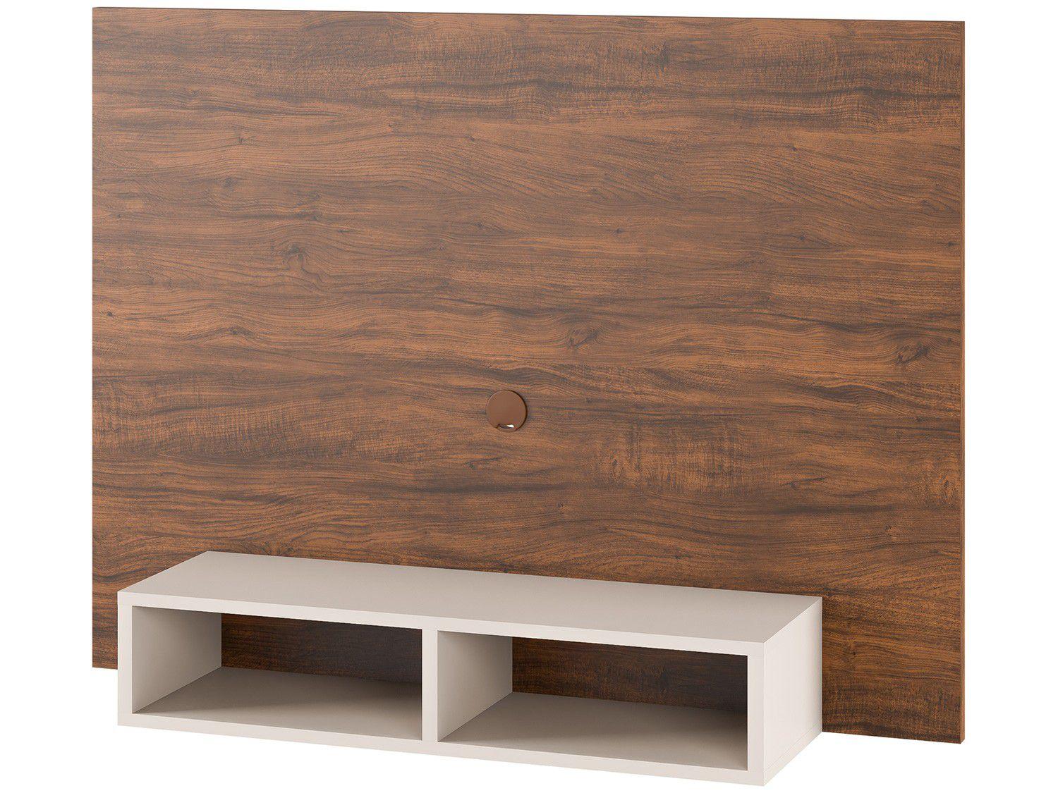 Painel para TV até 42" 1 Prateleira Viero Lara