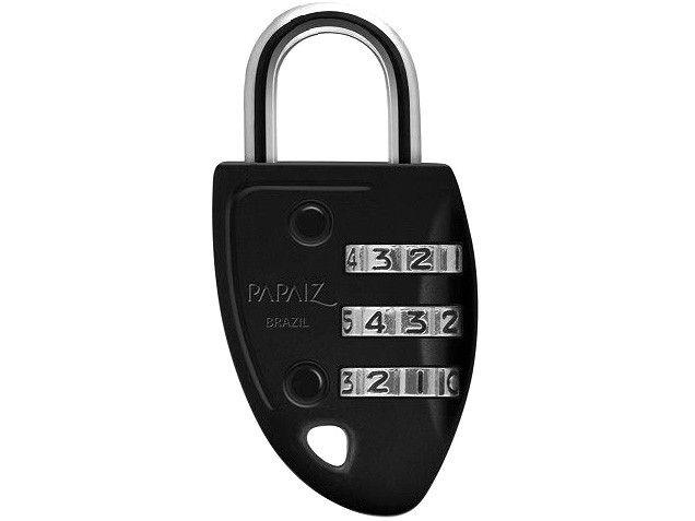Cadeado de Segredo Papaiz 30mm Preto