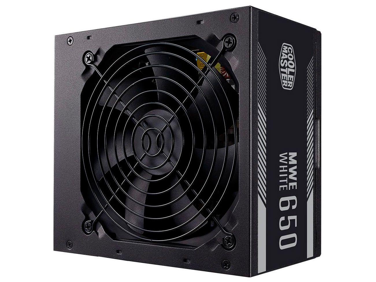 Fonte para PC 650W ATX Cooler Master - MWE 650 White V2 com Cabo
