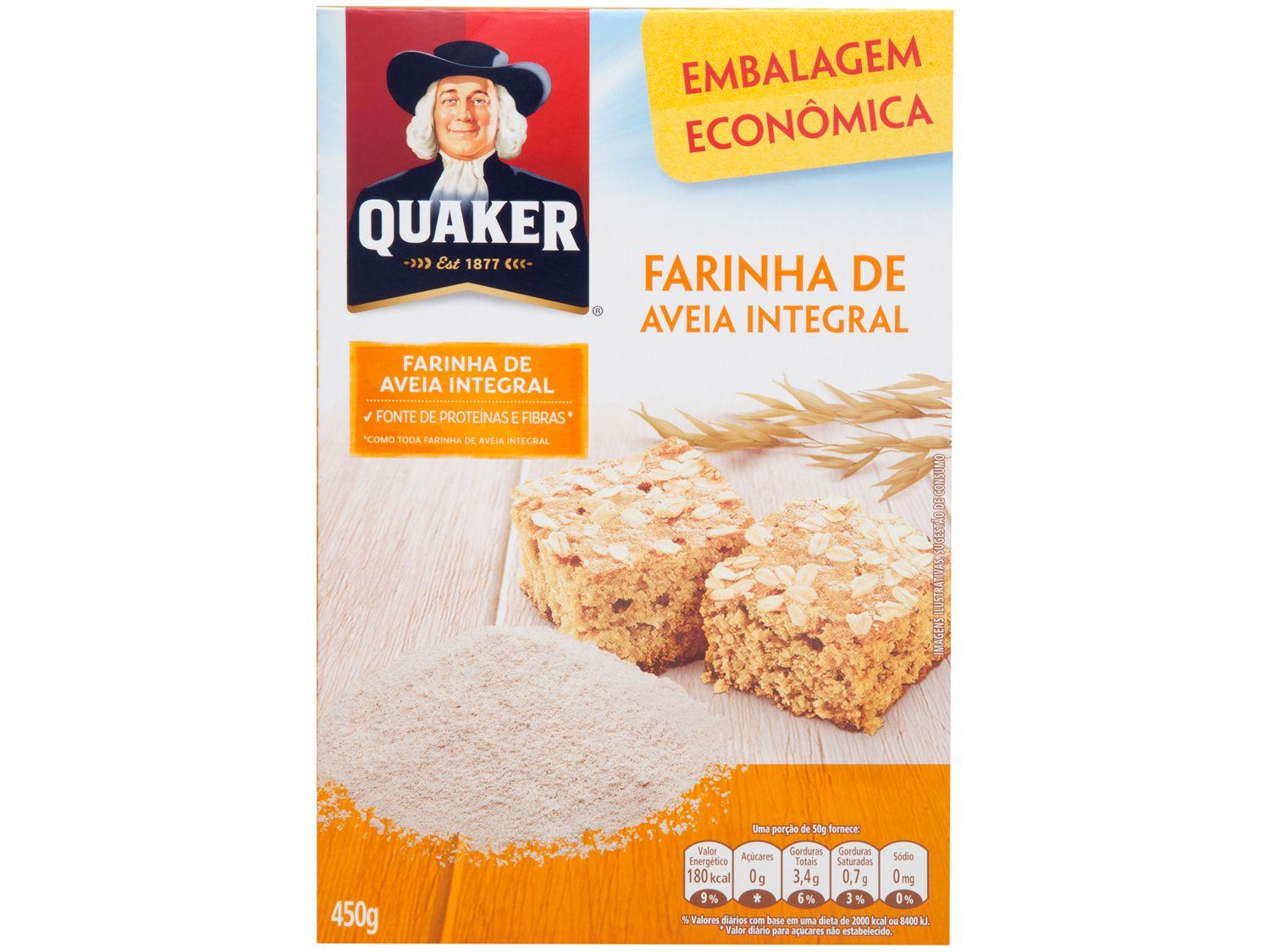 Farinha de Aveia Integral Quaker 450g