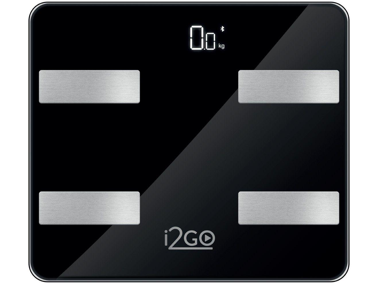 Balança Digital de Bioimpedância Bluetooth - até 180kg i2GO Home Smart Scale Fit