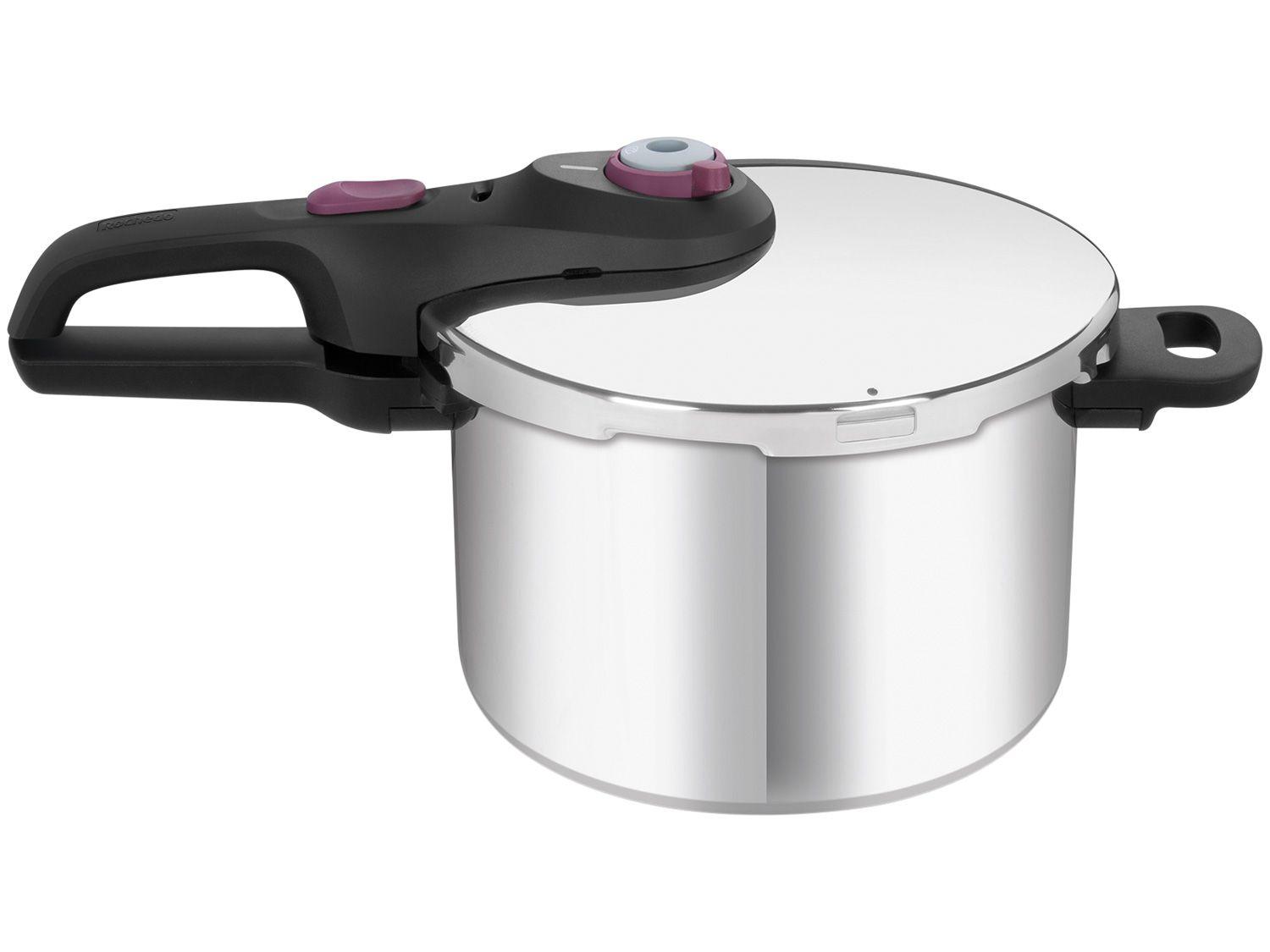 Panela de Pressão Rochedo Inox 6L