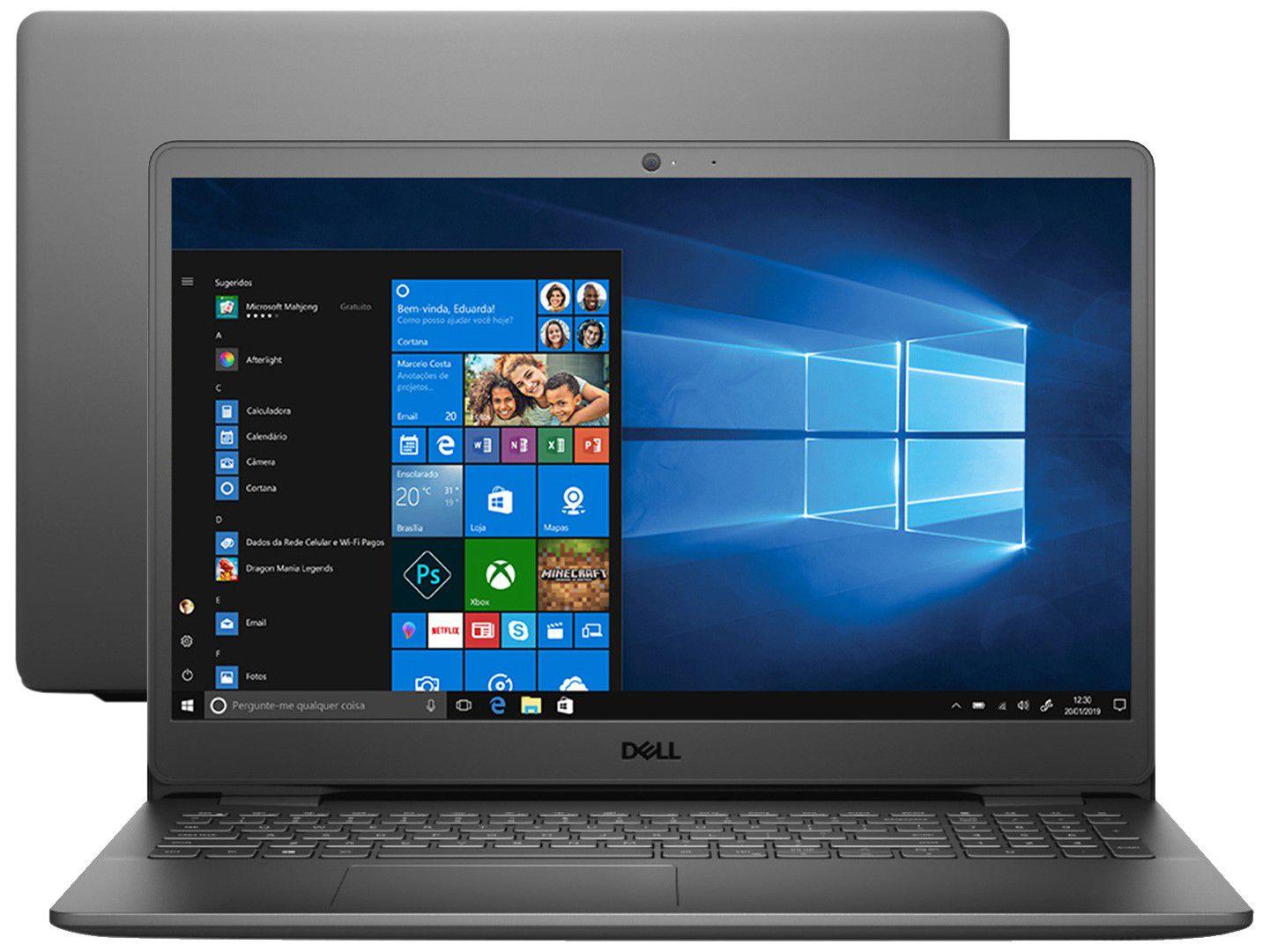 Notebook Dell Inspiron 15 3000 3501-A45P - Intel Core i5 8GB 256GB SSD 15,6" LED Windows 10