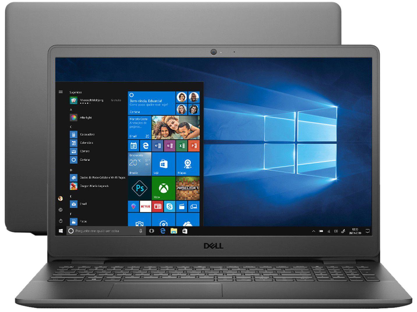 Notebook Dell Inspiron 3000 3501-A70P Intel Core - i7 8GB 256GB SSD 15,6" Placa Nvidia 2G Window