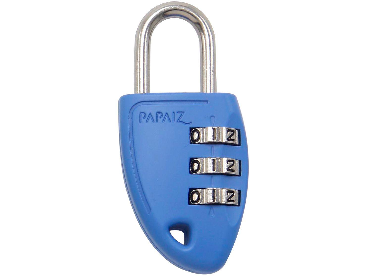 Cadeado de Segredo Papaiz 30mm Azul