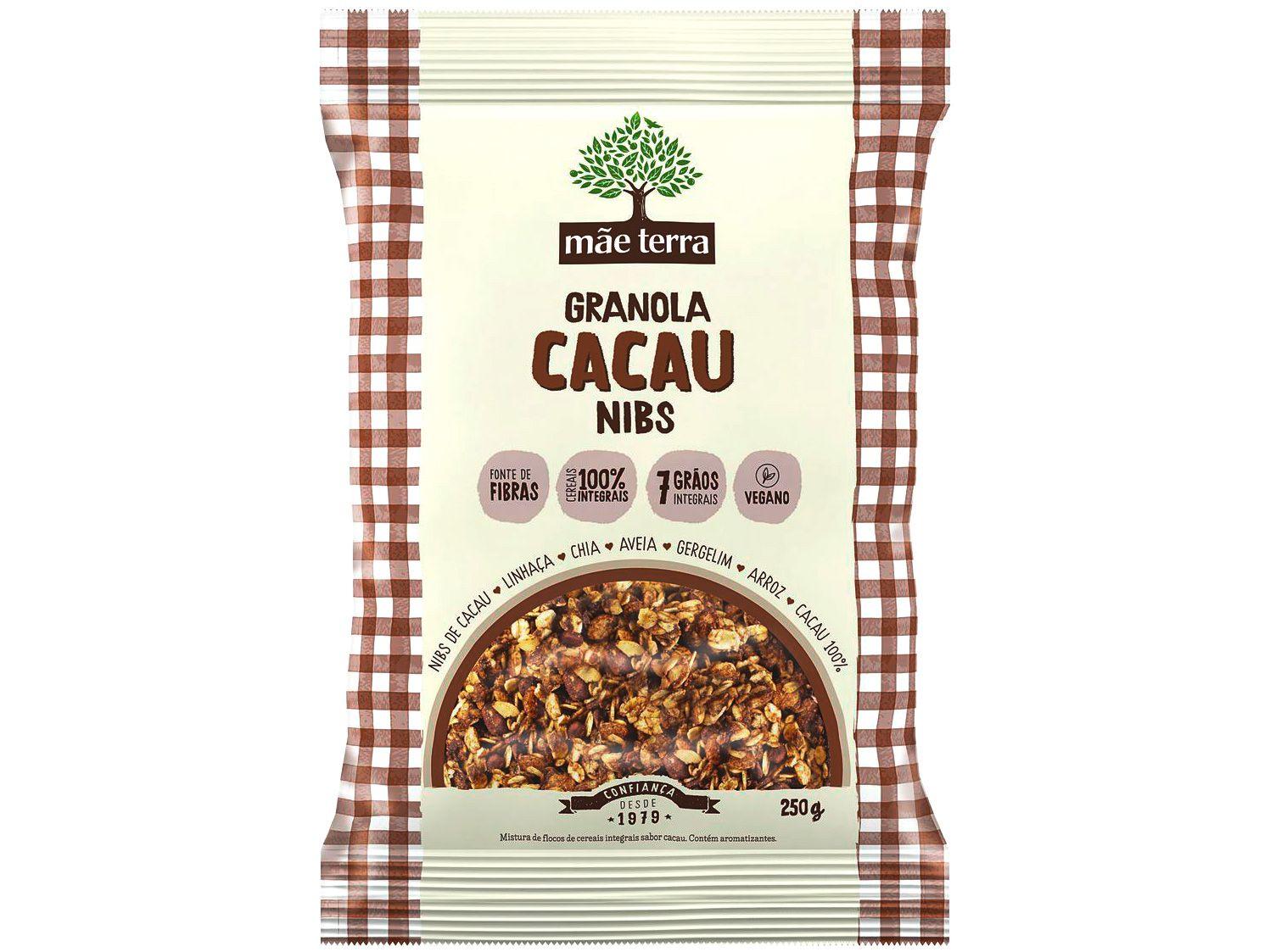 Granola Mãe Terra Integral Cacau Nibs 250g