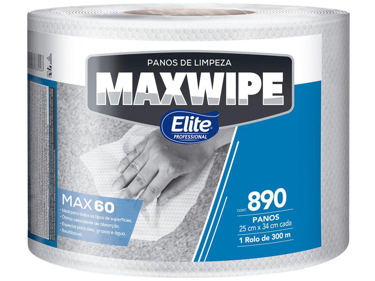Pano de Limpeza Elite Professional Maxwipe - MAX60 890 Unidades