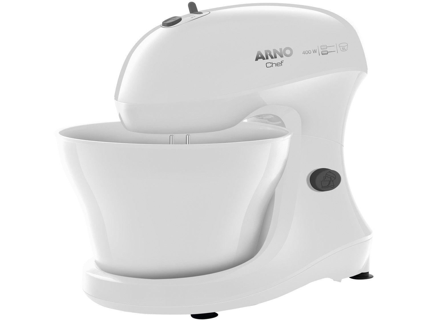 Batedeira Arno Branca 400W Chef SM00 - 5 Velocidades
