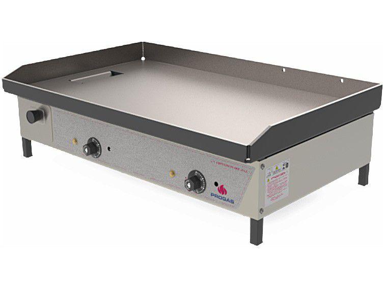 Chapa Industrial Elétrica 80cm Progás Bifeteira - PR-800E STY