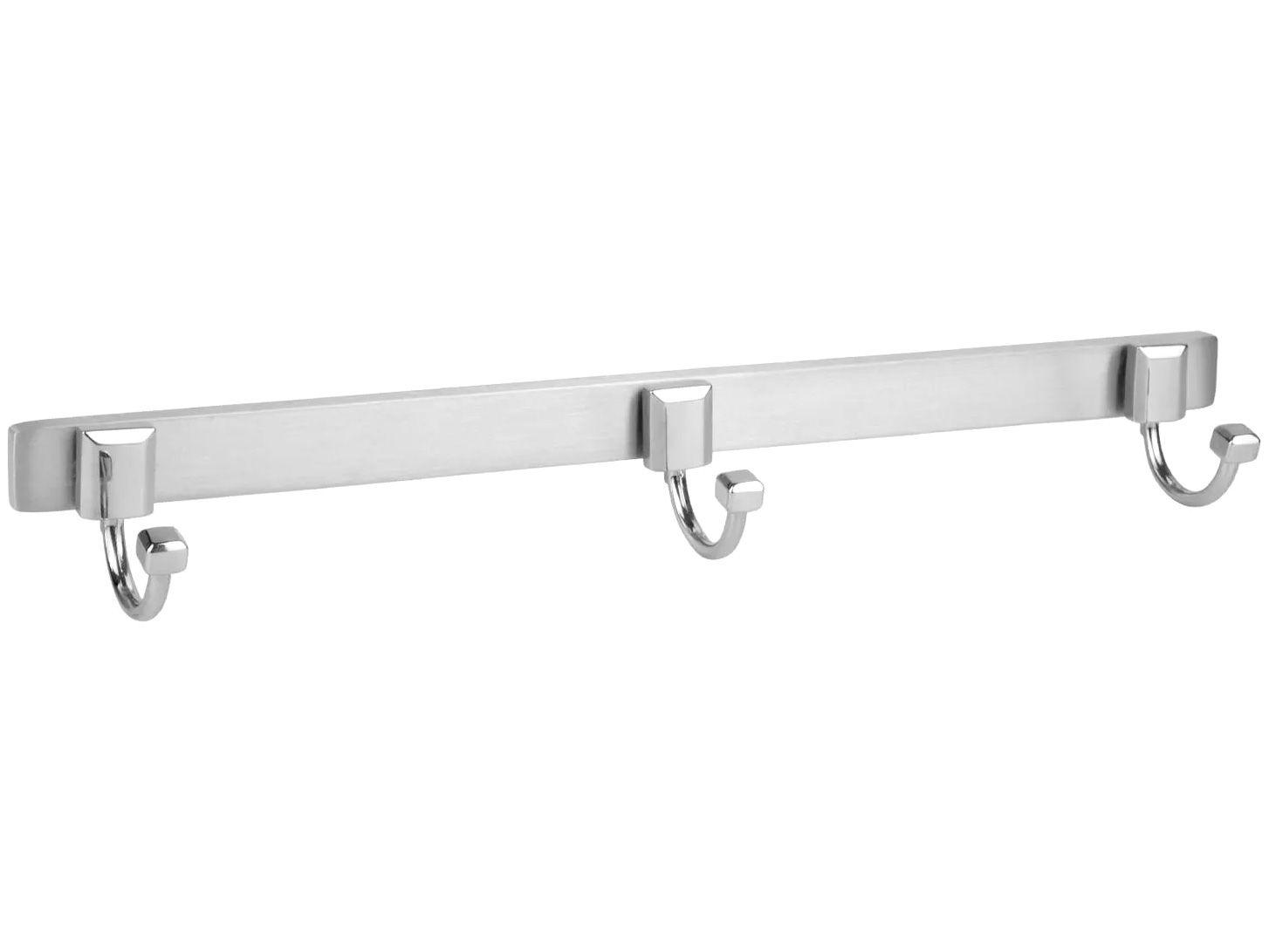 Cabide Triplo para Banheiro Cromado Classic - CL3170 Ducon Metais