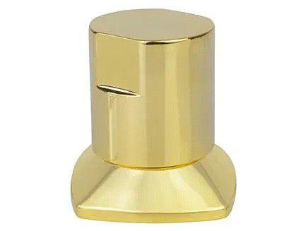 Acabamento para Registro Monocomando Chuveiro - Redondo Ducon Metais Gold C-44 1/2" e 3/4"