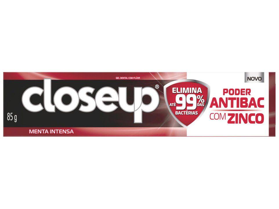 Gel Dental Close Up Poder Antibac com Zinco 85g