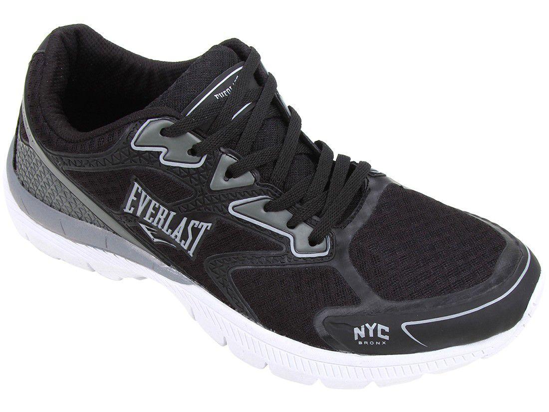 Tênis Everlast Movement Masculino Preto e Cinza