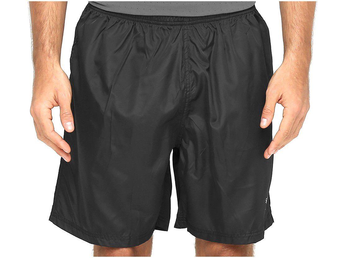 Bermuda Corrida Speedo Basic Color Masculina Preta