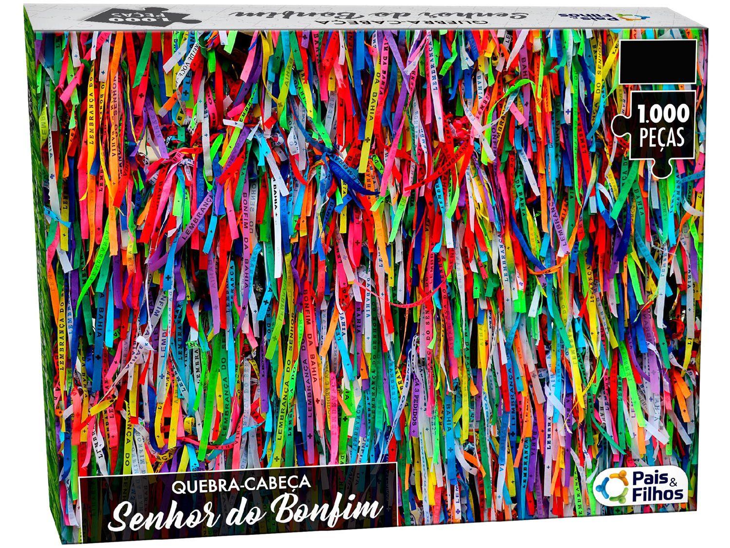 Quebra-cabeça 1000 Peças Senhor do Bonfim - Pais e Filhos