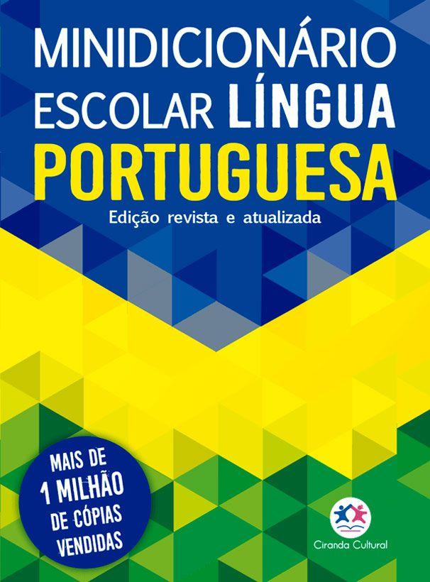 Livro - Minidicionário escolar Língua Portuguesa (