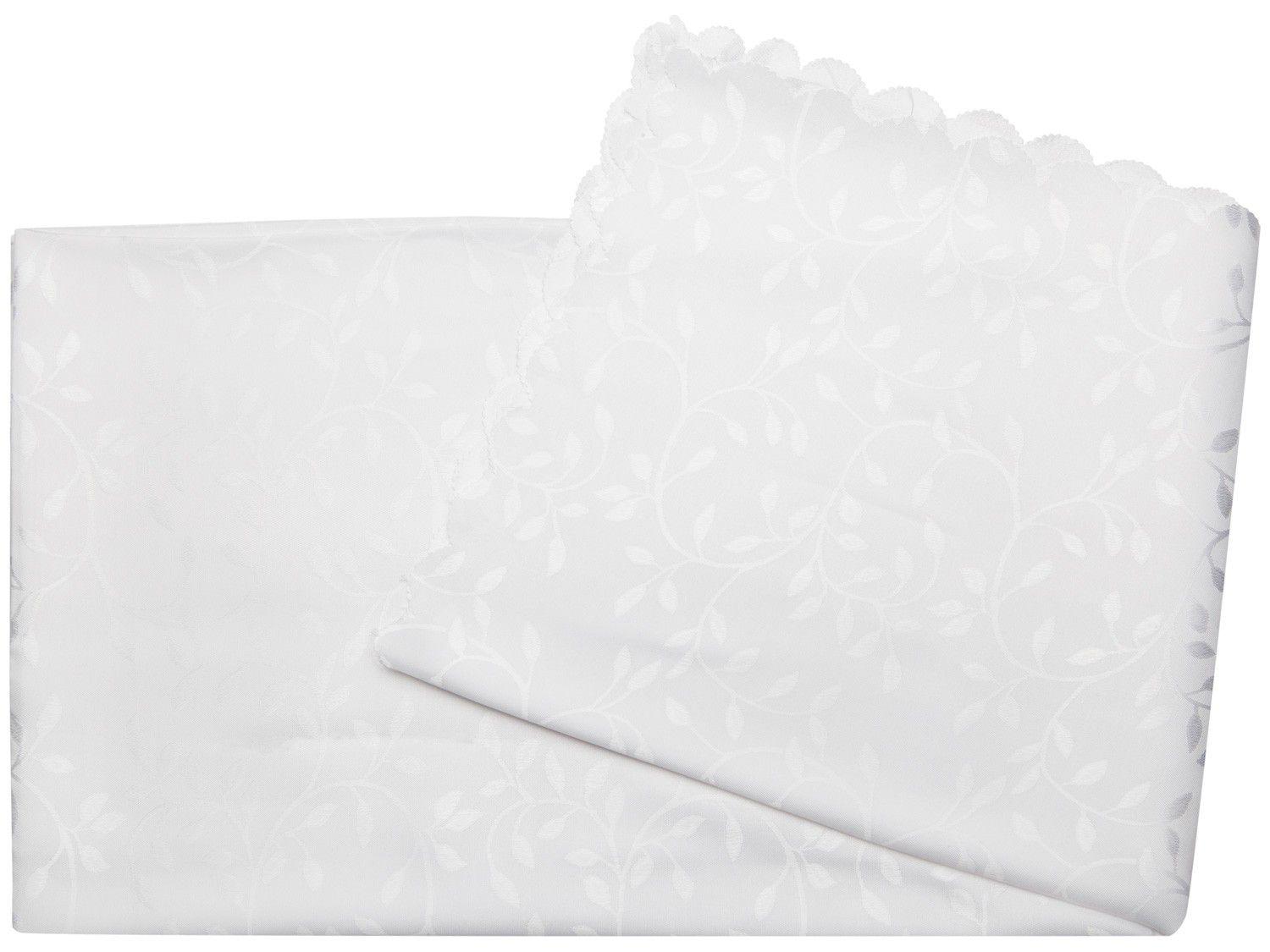 Toalha de Mesa Quadrada Casambiente - Branca 140x140cm Premium