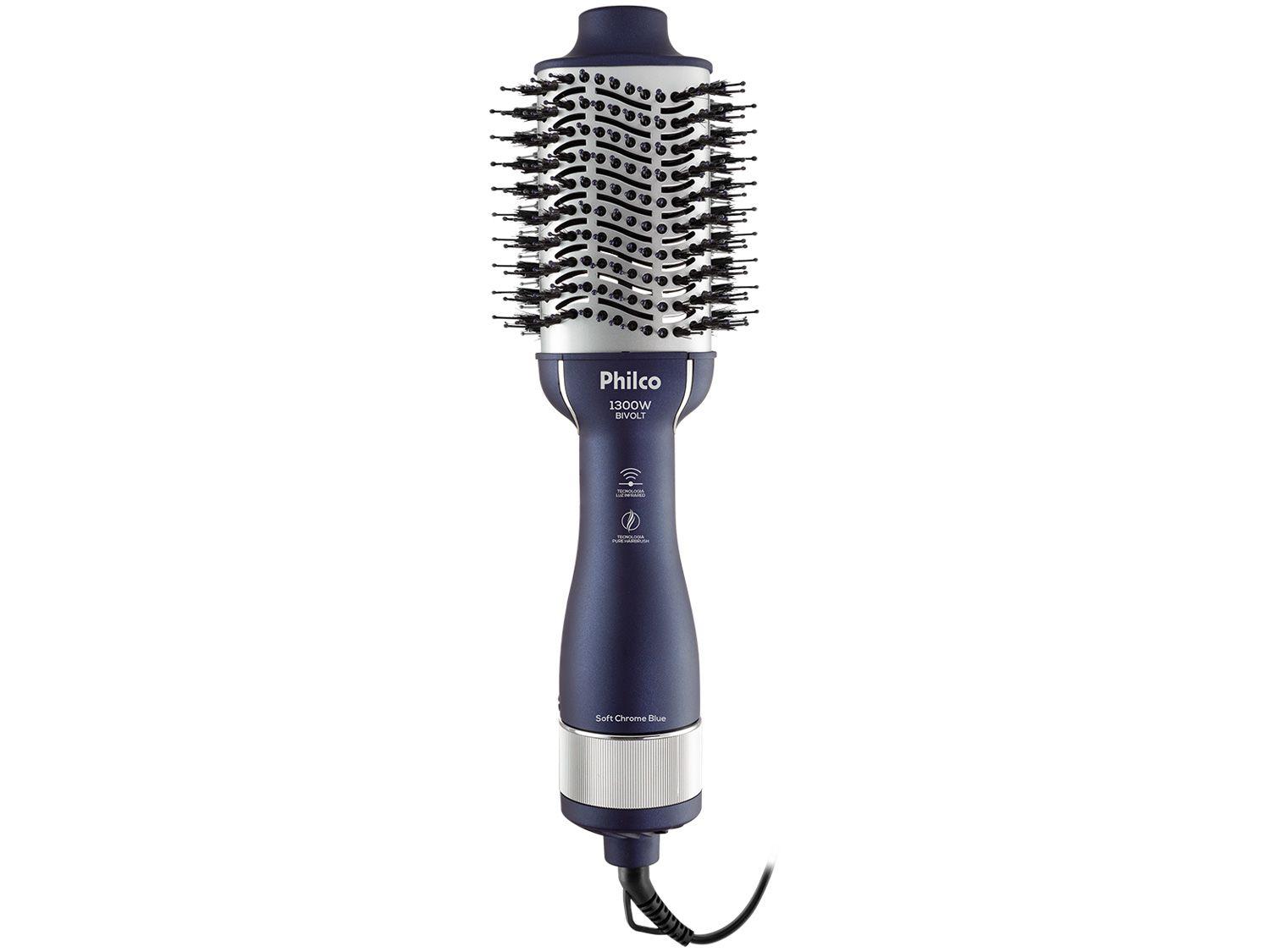 Escova Secadora Philco Soft Chome Blue - PES16 2 Velocidades