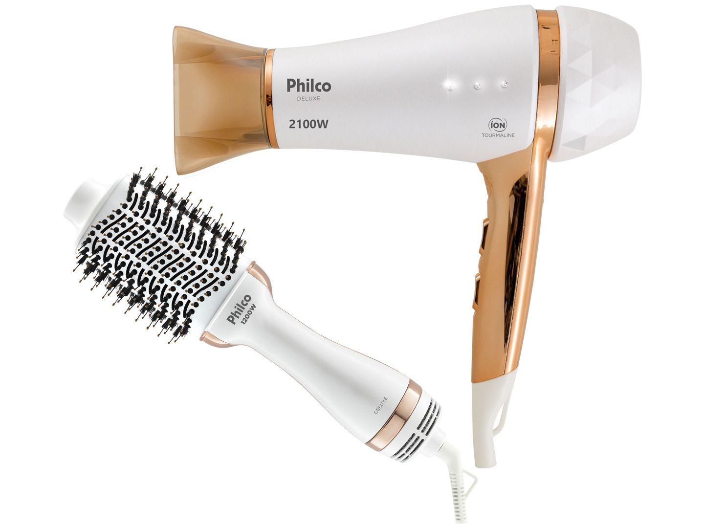 Kit Secador e Escova Philco PKT3150 Deluxe
