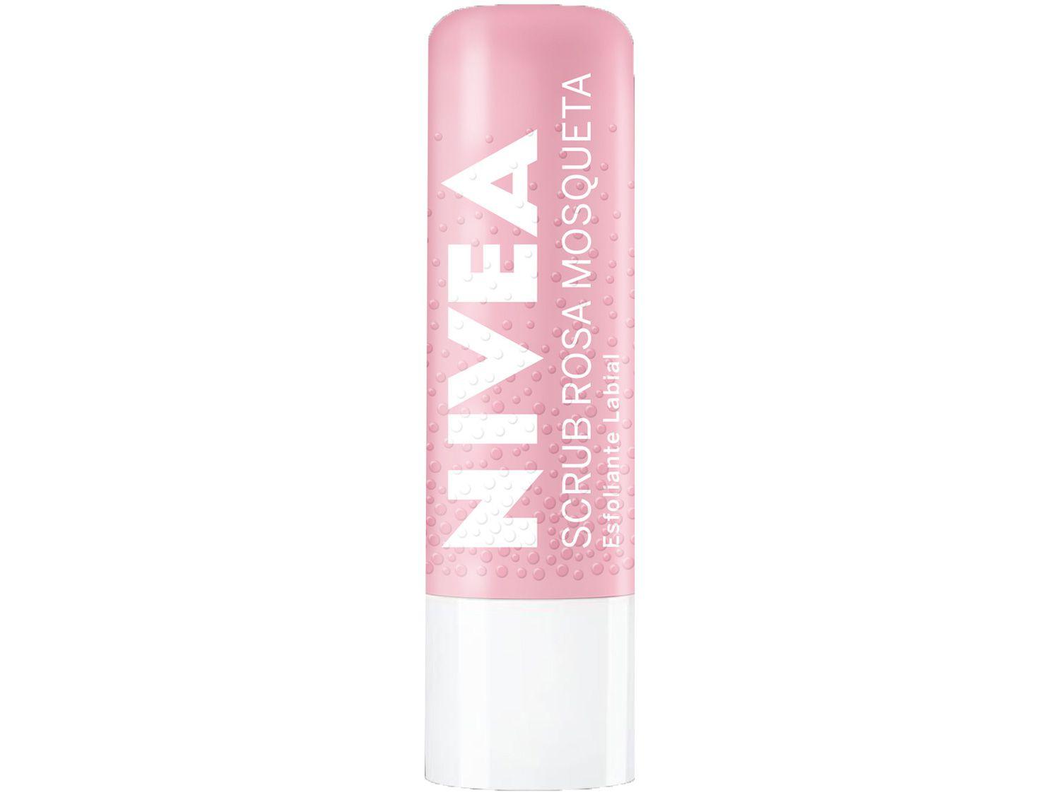 Bastão Esfoliante Labial Nivea Scrub - Rosa Mosqueta 4,8g