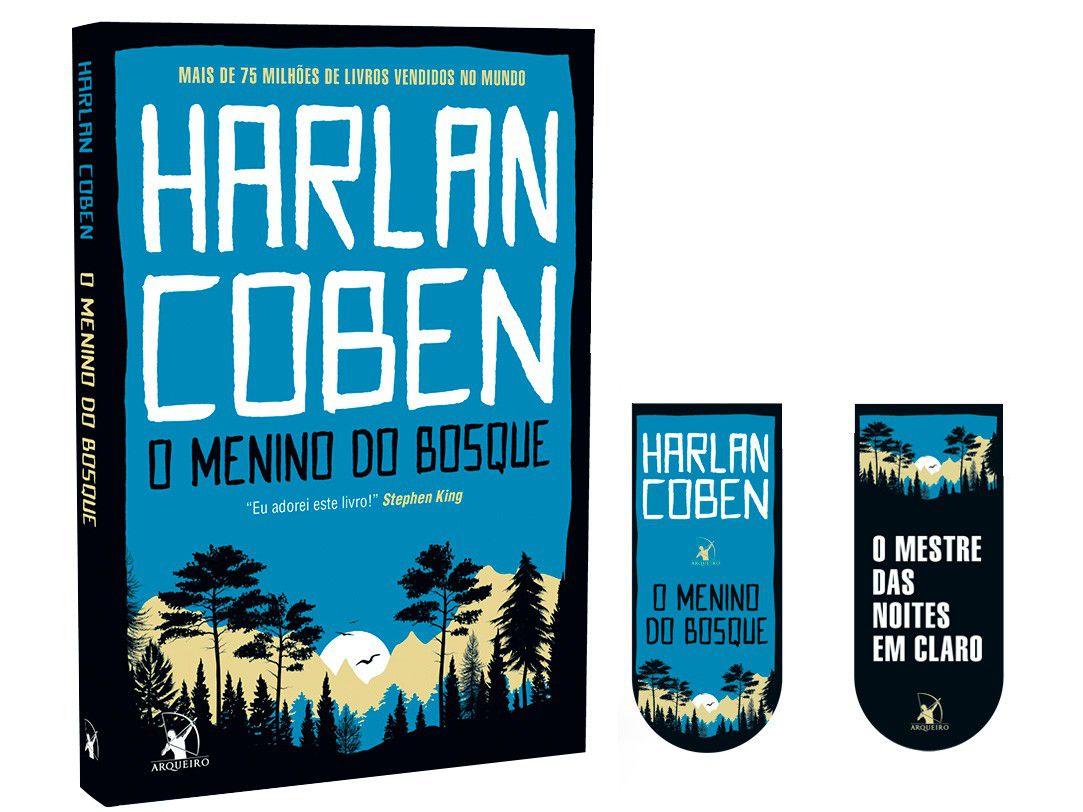 Livro O Menino do Bosque Harlan Coben - com Marcador de Página