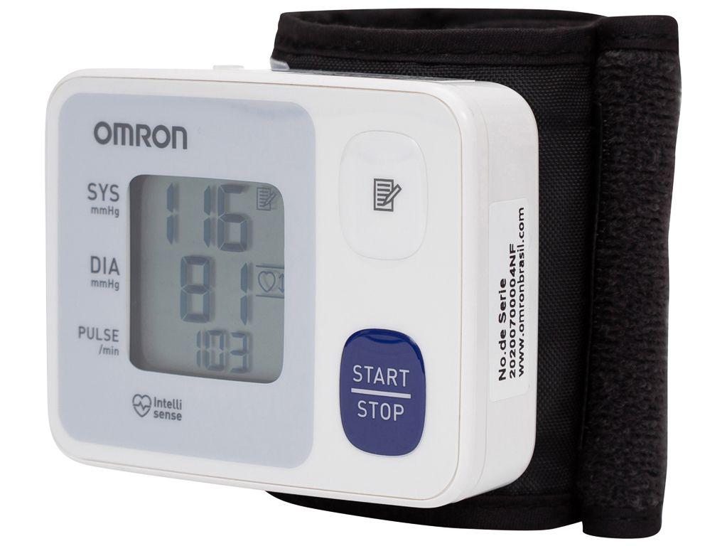 Medidor de Pressão Arterial de Pulso Digital - Omron Automático Essencial